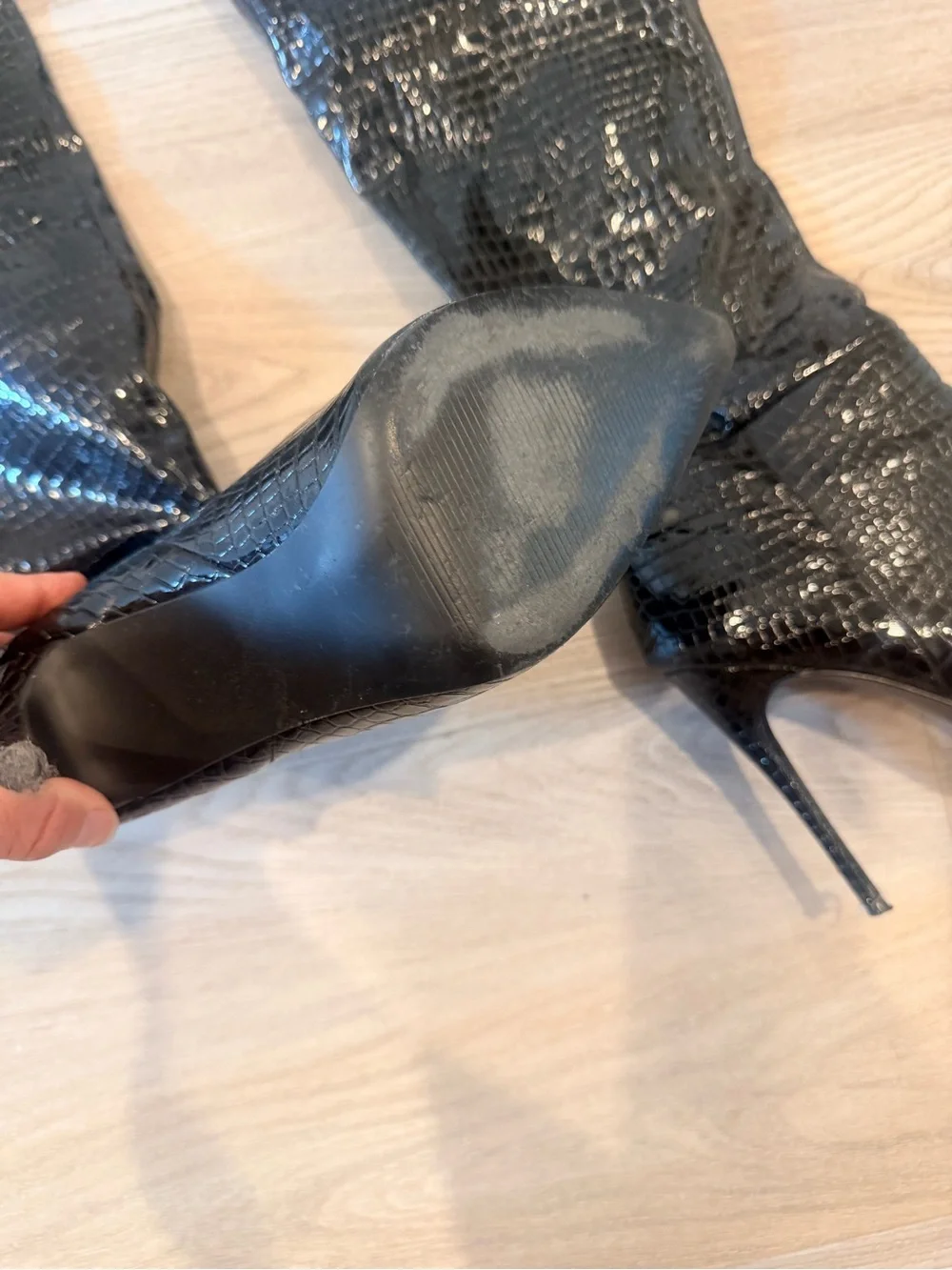Steve Madden thigh high rare